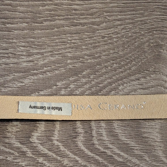 Stylish Black and Silver Women's Chain Belt. Luisa Cerano. - Picture 6 of 10